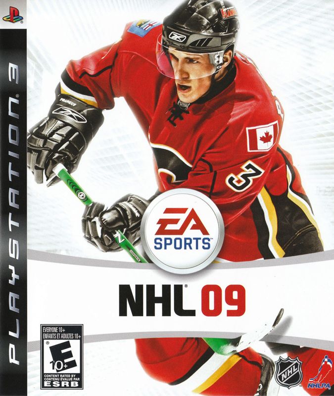 NHL 09 box art for Xbox 360